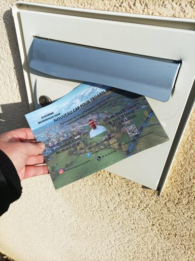 Christophe Lemarchand tête de liste aux élections municipales 2026 " nouveau cap pour Troarn bures "